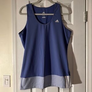 Adidas Clima365 Climalite Tank Top Blue Purple